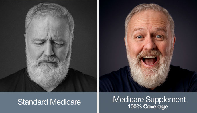 before and after pictures of person with medicare supplement
